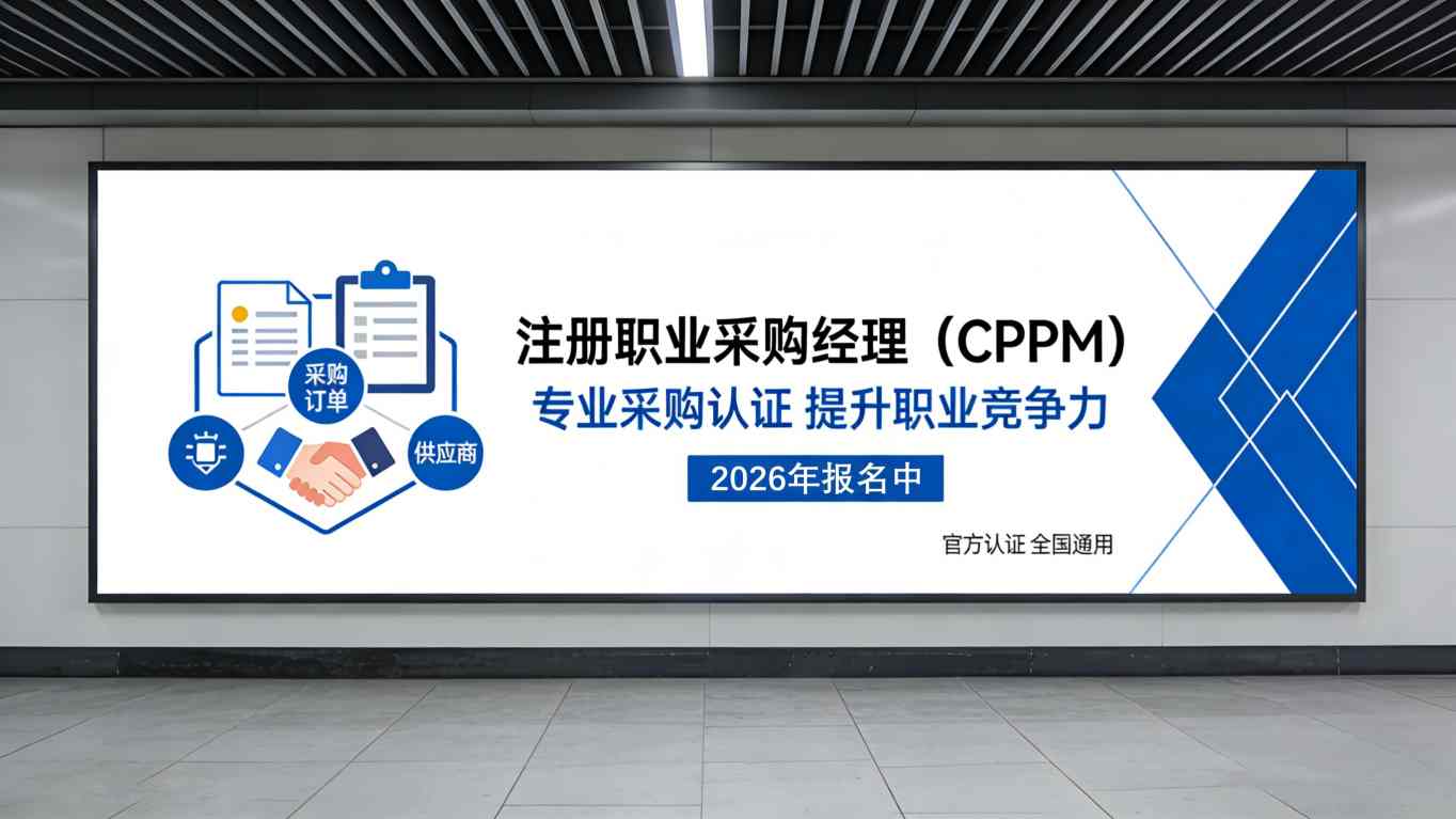 2025年北京CPPM报名指南:条件、流程与美国采购学会APS详解