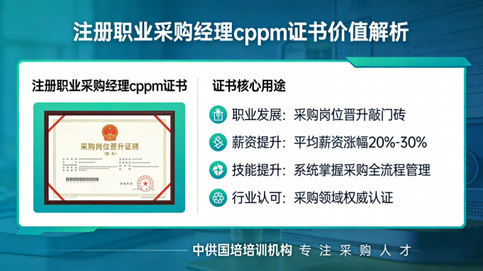 CPPM讲师常旭杰：中供国培采购管理培训的中坚力量